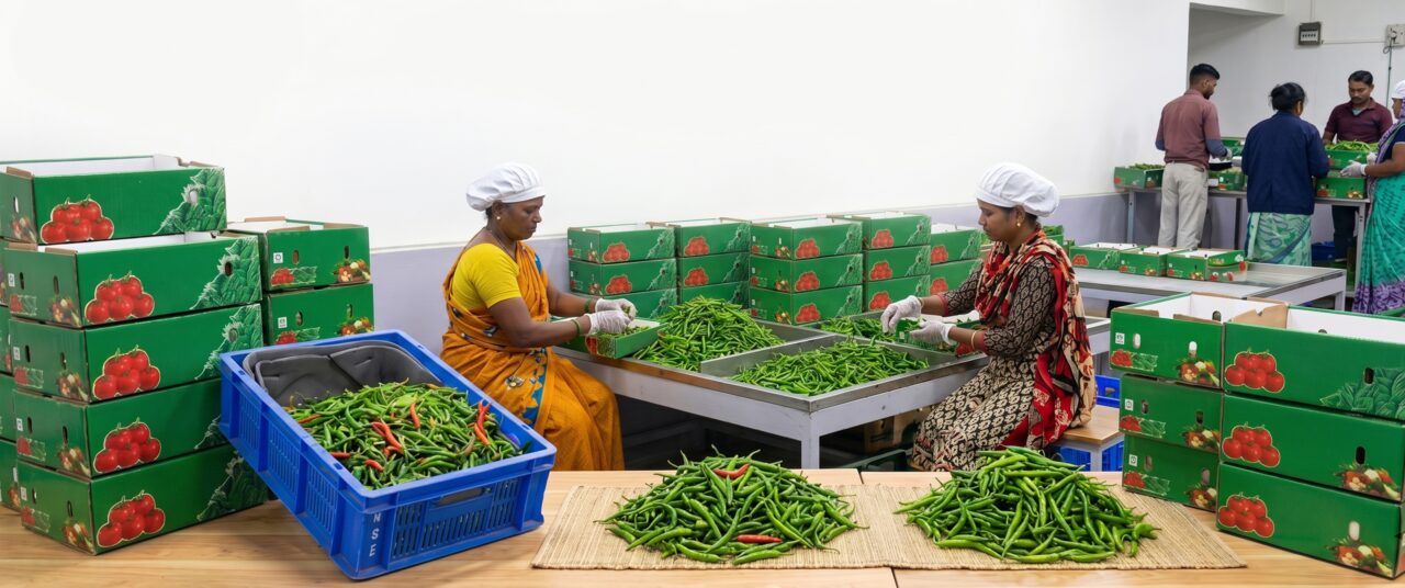 Indian freshness, on tables worldwide.
